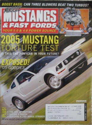 MUSCLE MUSTANGS & FAST FORDS 2004 DEC - DRIFTING